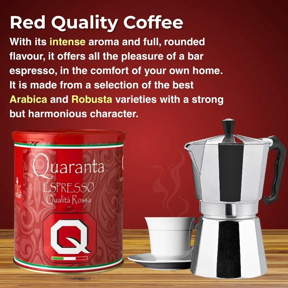 GROUND RED QUALITY COFFEE – 0,250 Kg