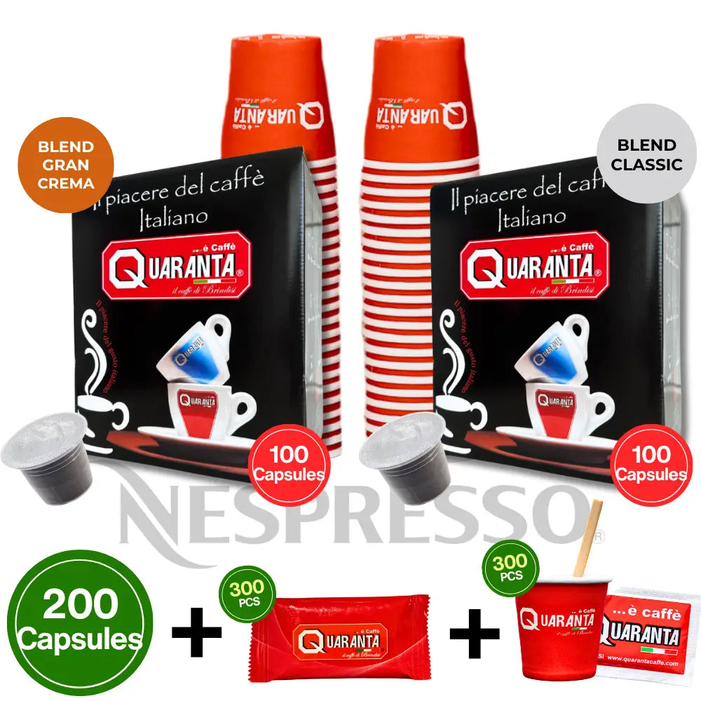 Nespresso Capsules Convenience Box 200pcs