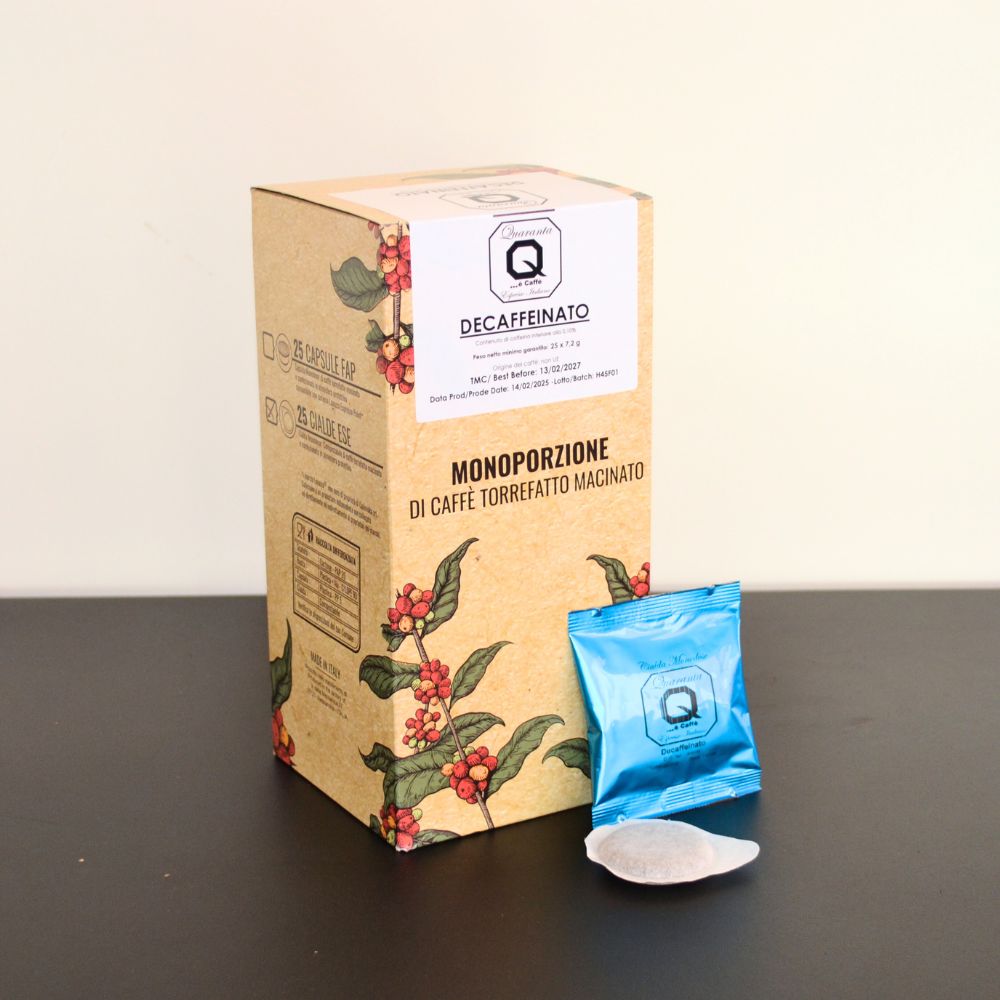 DECAFFEINATED COFFEE PODS