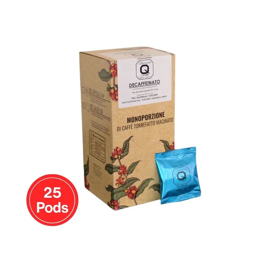 DECAFFEINATED COFFEE PODS