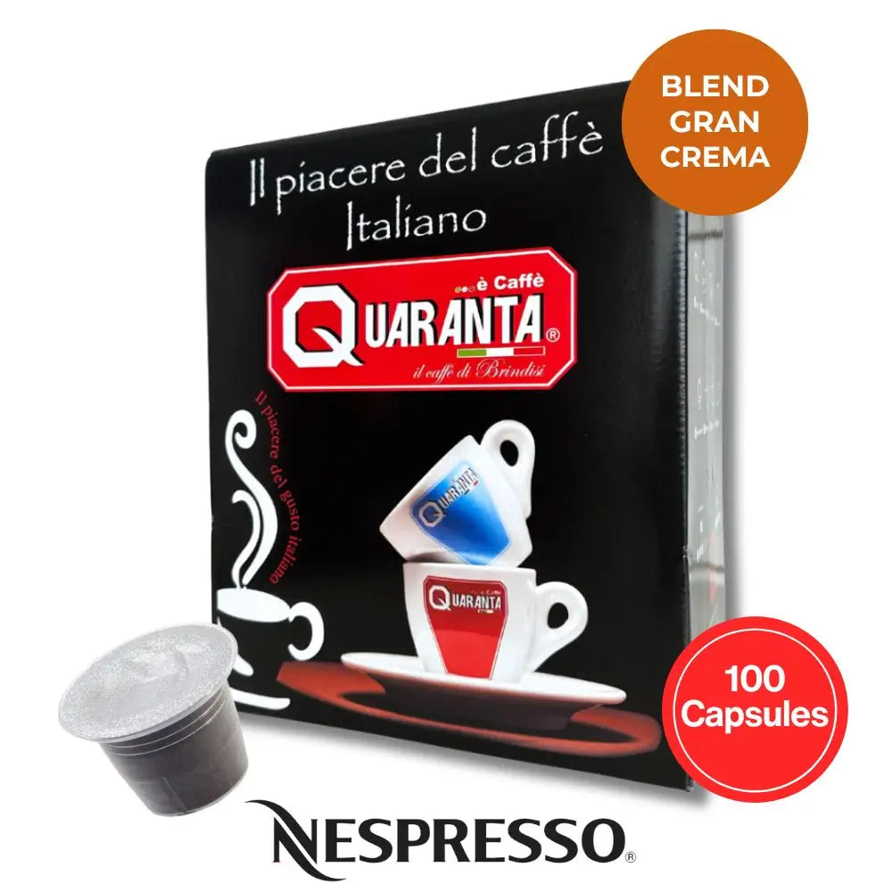 Nespresso Compatible Capsules – Gran Crema Blend