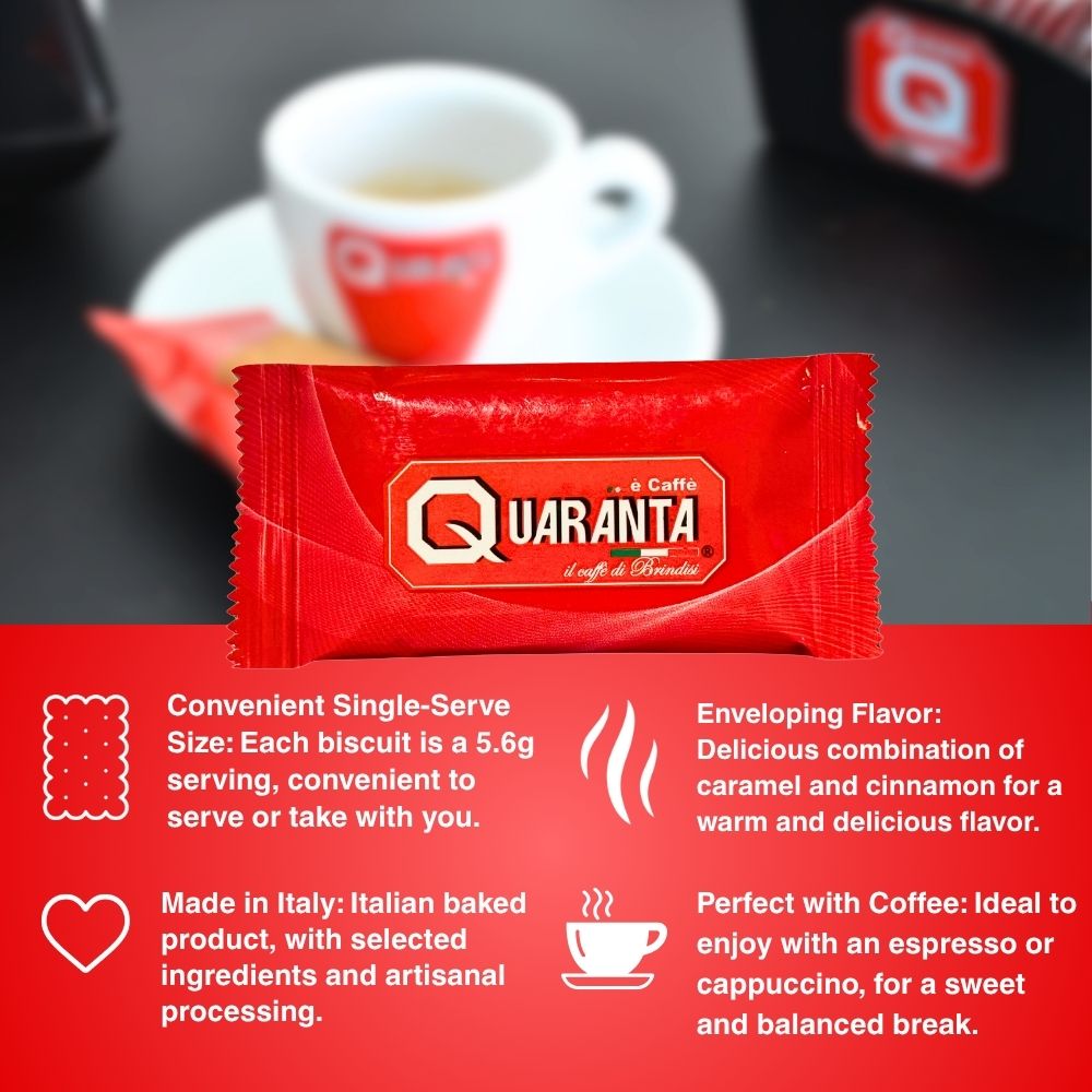 CAFFÈ QUARANTA Biscuits (300pcs)