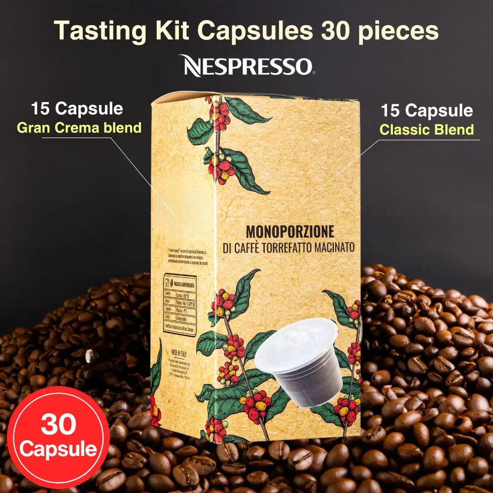 Nespresso Capsule Tasting Kit 30 pieces