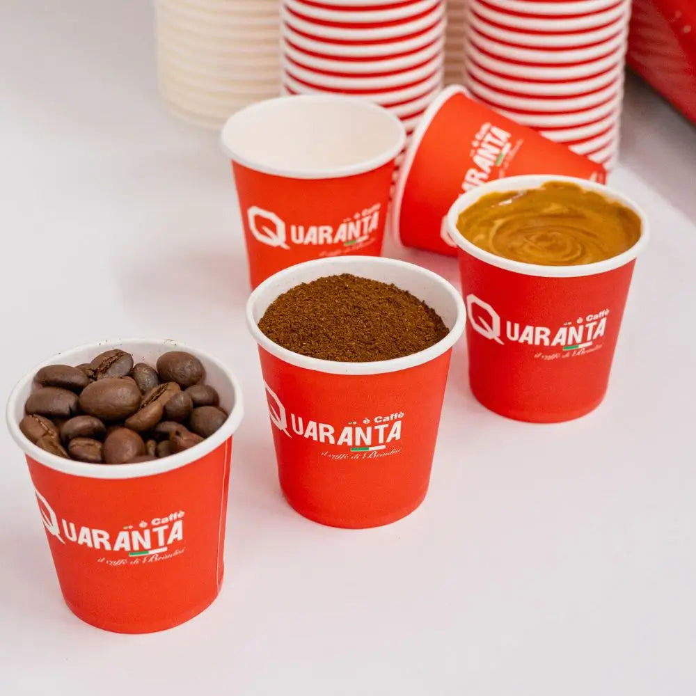 QUARANTA CAFFE KIT 150 PCS